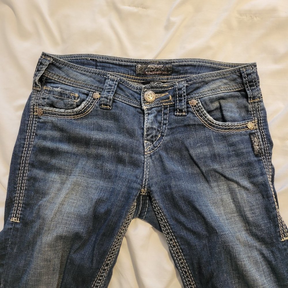 Silver jeans